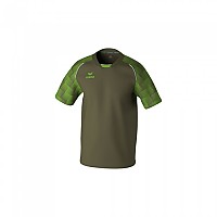 [해외]ERIMA 반소매 티셔츠 Evo Star 3140797685 Khaki / Green Gecko