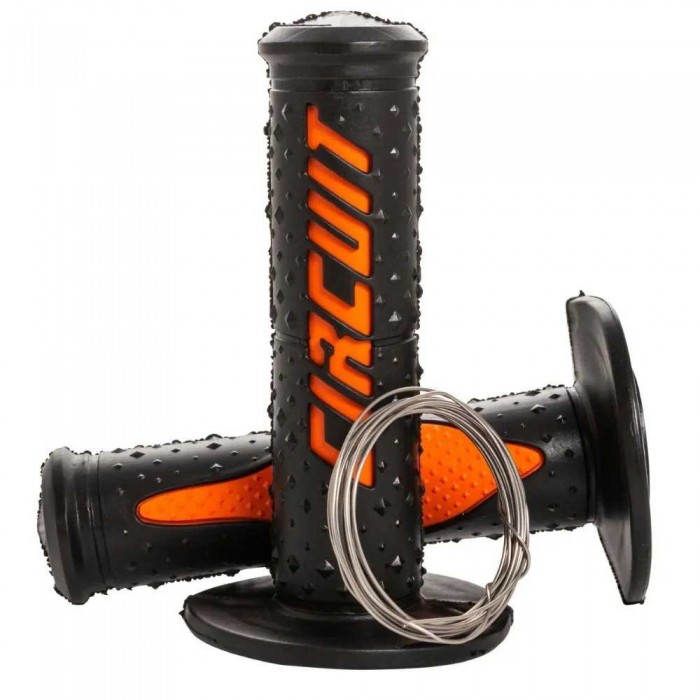 [해외]CIRCUIT EQUIPMENT Electra Racing 핸들 그립 9140936616 Black / Orange