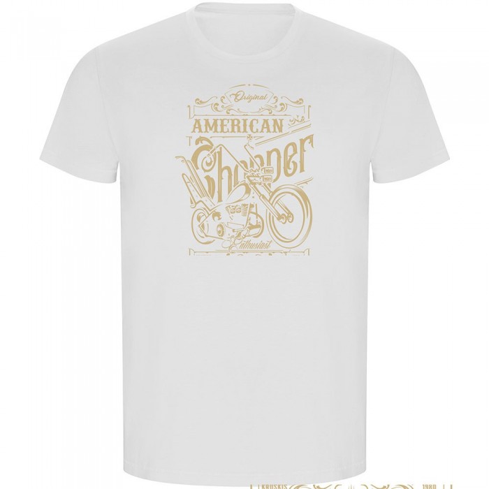 [해외]KRUSKIS American Chopper ECO 반팔 티셔츠 9140965403 White