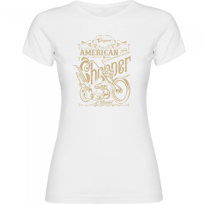 [해외]KRUSKIS American Chopper 반팔 티셔츠 9140965418 White