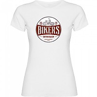 [해외]KRUSKIS 반소매 티셔츠 Bikers Enthusiasm 9140965616 White