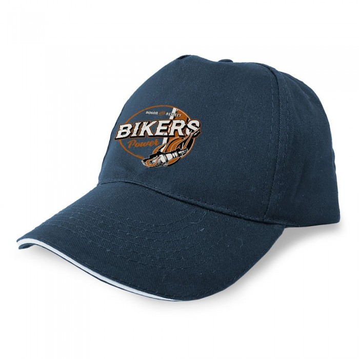 [해외]KRUSKIS Bikers 파워 모자 9140965626 Marine Blue