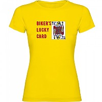 [해외]KRUSKIS 반소매 티셔츠 Lucky Card 9140965995 Yellow