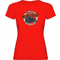 [해외]KRUSKIS 반소매 티셔츠 로드 Motorcycles 9140966105 Red