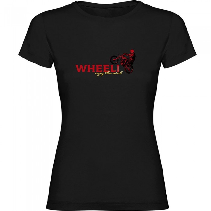[해외]KRUSKIS 반소매 티셔츠 Wheeli 9140966153 Black