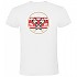 [해외]KRUSKIS 반소매 티셔츠 American Steel 9140965468 White