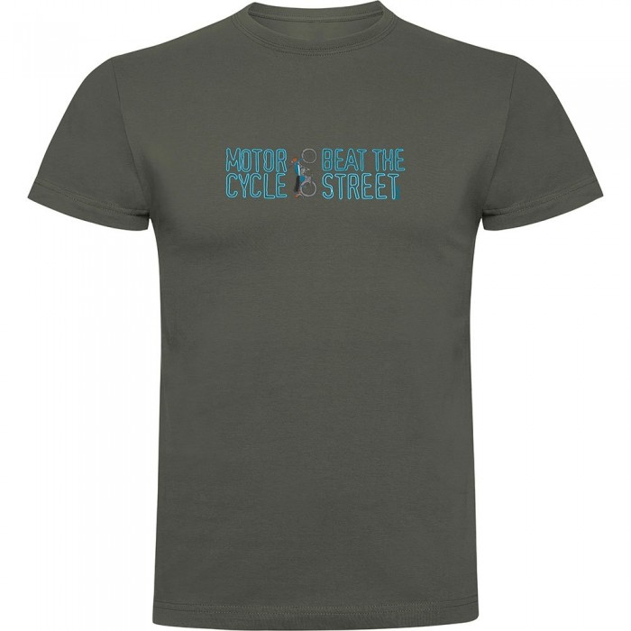 [해외]KRUSKIS 반소매 티셔츠 Beat The Street 9140965545 Dark Army Green