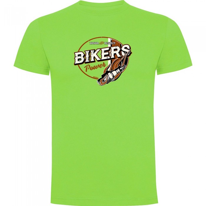 [해외]KRUSKIS Bikers 파워 반팔 티셔츠 9140965638 Light Green