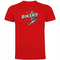 [해외]KRUSKIS 반소매 티셔츠 Bikers 파워 9140965640 Red