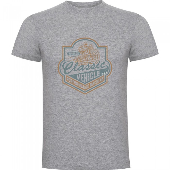 [해외]KRUSKIS Classic Vehicle 반팔 티셔츠 9140965753 Heather Grey