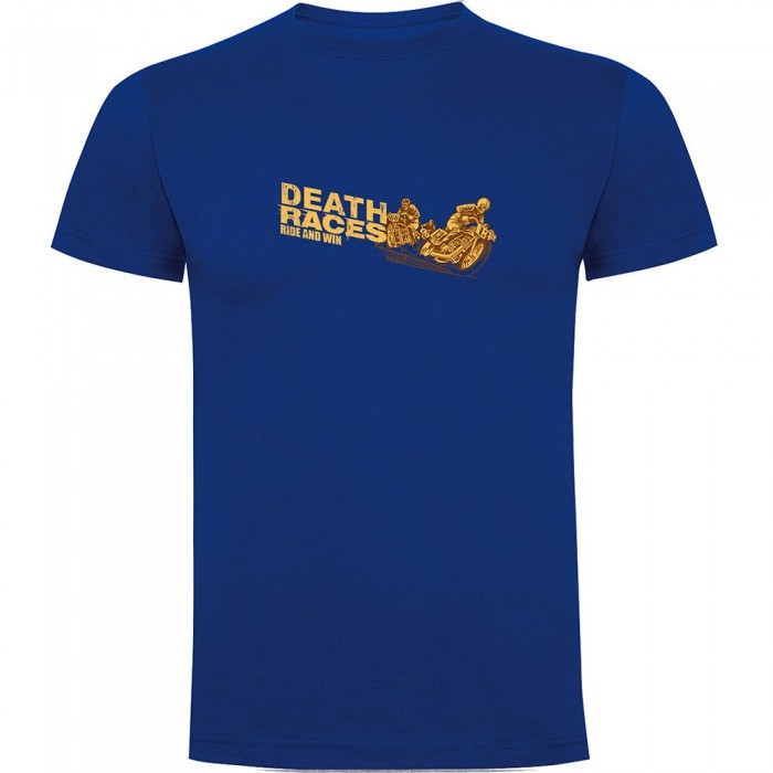 [해외]KRUSKIS 반소매 티셔츠 Death Races 9140965875 Royal Blue