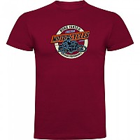 [해외]KRUSKIS 반소매 티셔츠 로드 Motorcycles 9140966098 Dark Red