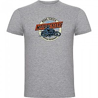 [해외]KRUSKIS 반소매 티셔츠 로드 Motorcycles 9140966101 Heather Grey