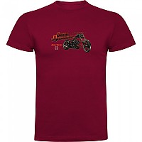 [해외]KRUSKIS 반소매 티셔츠 로드 Tested 9140966127 Dark Red