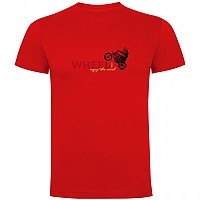[해외]KRUSKIS 반소매 티셔츠 Wheeli 9140966162 Red