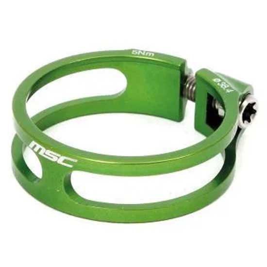 [해외]MSC Ultralight ALU7075T6 CNC + TI38MM 안장 클램프 1140962111 Green