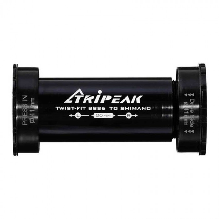 [해외]TRIPEAK Twistfit PF BB86 Shimano Steel 비비컵 1140910390 Black