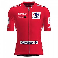 [해외]산티니 반소매 저지 La Vuelta 2024 Leader General Classification 1140910426 Red