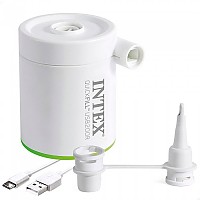 [해외]인텍스 퀵Fill USB200 에어컨 공기 펌프 4140969545 White