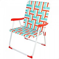 [해외]AKTIVE 접이식 의자 다중 위치 알루미늄 62679 XXL 52x56x90cm 6140969477 Multicolour