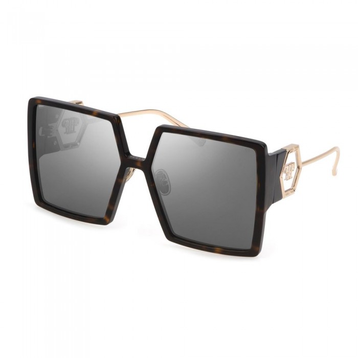 [해외]PHILIPP PLEIN 색안경 SPP028M 140883501 Shiny Dark Havana