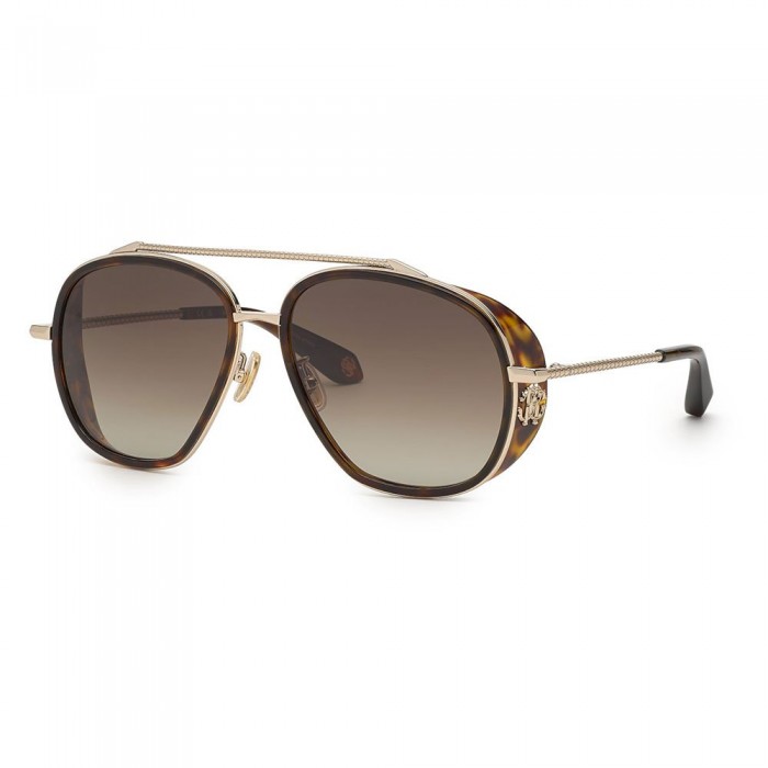 [해외]ROBERTO CAVALLI 색안경 SRC008M 140883912 Shiny Light Gold