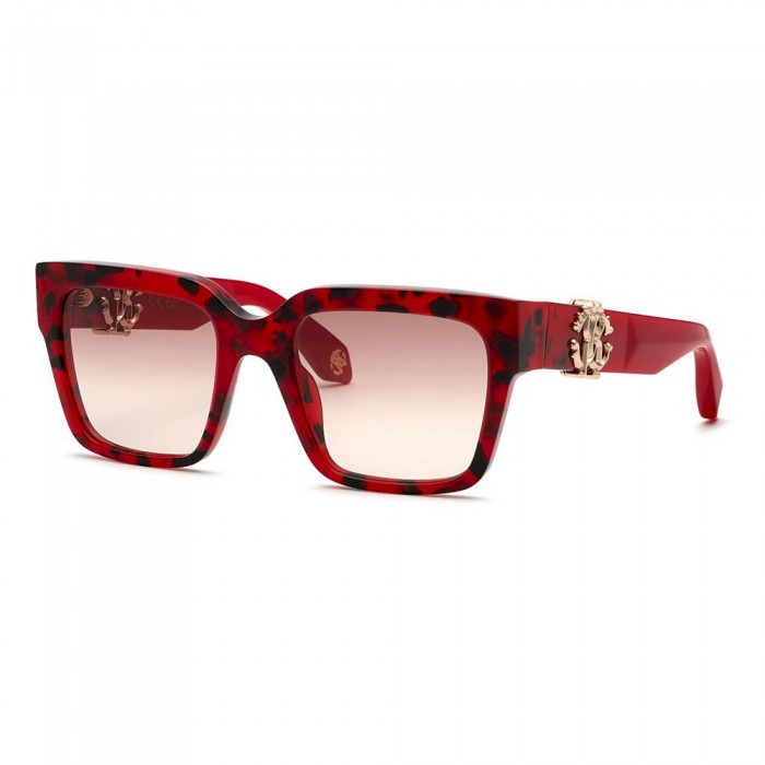 [해외]ROBERTO CAVALLI 색안경 SRC040M 140883987 Shiny Squared Red