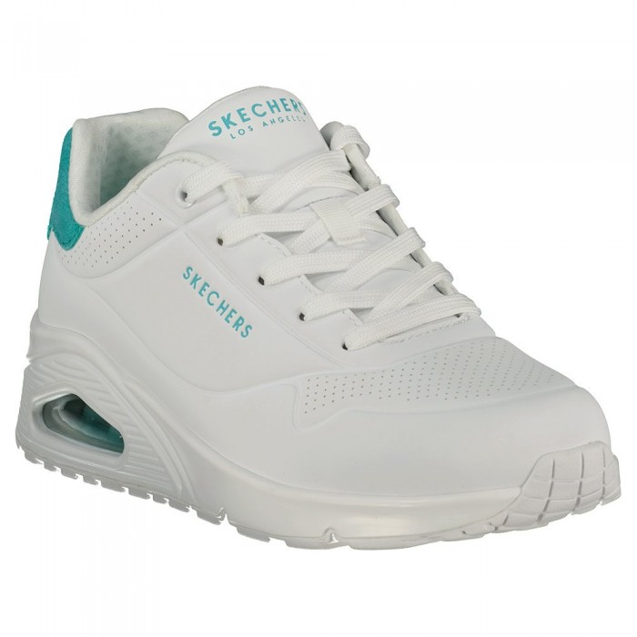 [해외]스케쳐스 Uno 운동화 140624645 White Durabuck / Mint Suede Trim