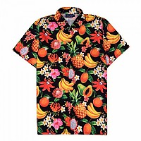 [해외]HAPPY BAY 하와이안 셔츠 Don´t Give A Fig 140949171 Black Beauty