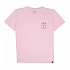 [해외]HAPPY BAY 반소매 티셔츠 Walking On Pink Clouds 140949268 Barely Pink