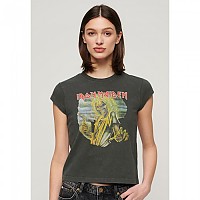 [해외]슈퍼드라이 Iron Maiden 모자 Band 반팔 티셔츠 140775299 Mid Merch Black