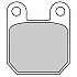 [해외]FERODO 반금속 디스크 브레이크 패드 FRP405P Platinum 9140982165 Multicolor