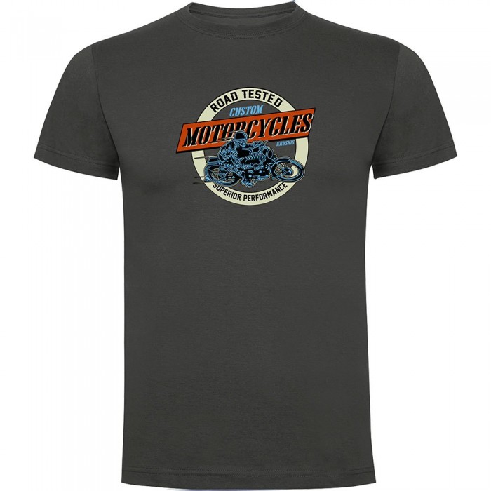 [해외]KRUSKIS 반소매 티셔츠 로드 Motorcycles 9140966097 Dark Grey