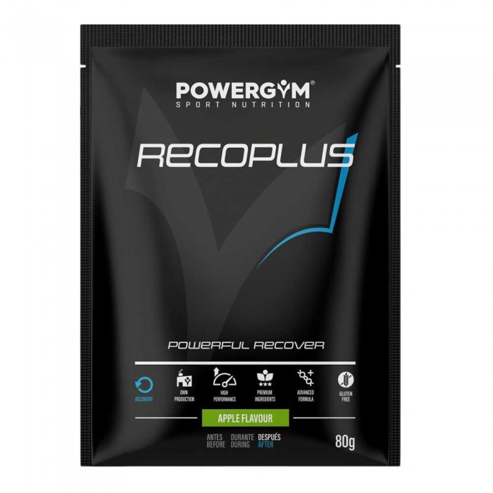 [해외]POWERGYM 회복 모노도즈 박스 Recoplus 80gr 15 단위 사과 12140242050 White