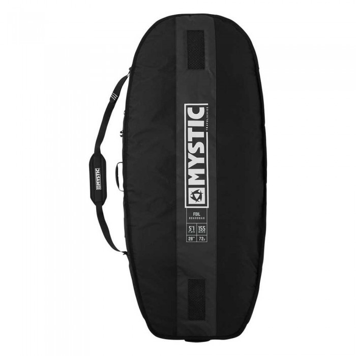 [해외]MYSTIC Star Boardbag Wheeled 61.2 인치 윙포일 덮개 14140580356 Black