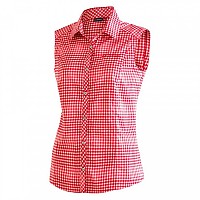 [해외]MAIER SPORTS 민소매 셔츠 Sana 4140687814 Red / Rose Check