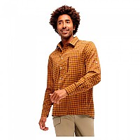 [해외]MAIER SPORTS 긴 소매 셔츠 Mats L/S 4140687649 Brown / Orange Check