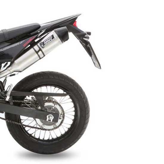 [해외]MIVV Oval Yamaha WR 125 R/X 2009-16 M.YA.026.LXC 인증된 슬립온 머플러 9141007304 Stainless Steel