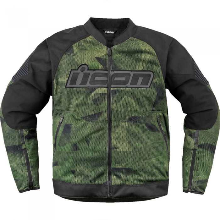 [해외]ICON Overlord3 Mesh™ 자켓 9140772023 Green Camo