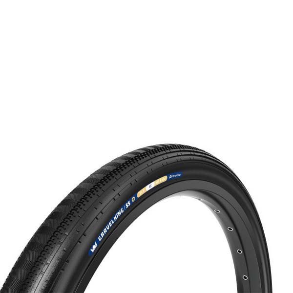 [해외]PANARACER Gravelking Semislick+ Tubeless 700C x 40 자갈 타이어 1141016721 Black