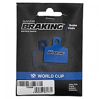 [해외]BRAKING Race World Cup Shimano XT 소결 디스크 브레이크 패드 1140912291 Blue