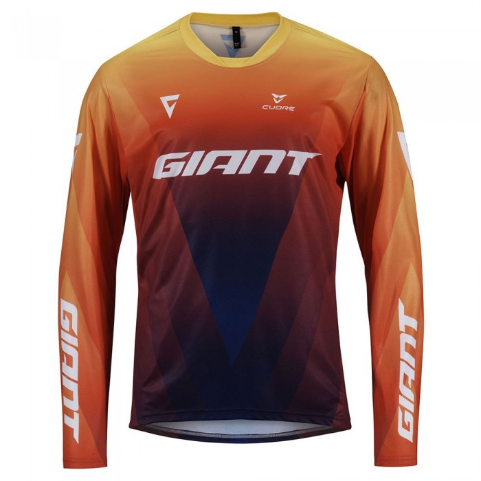 [해외]GIANT 팀 Legends Edition 긴팔 저지 1141013901 Blue / Orange