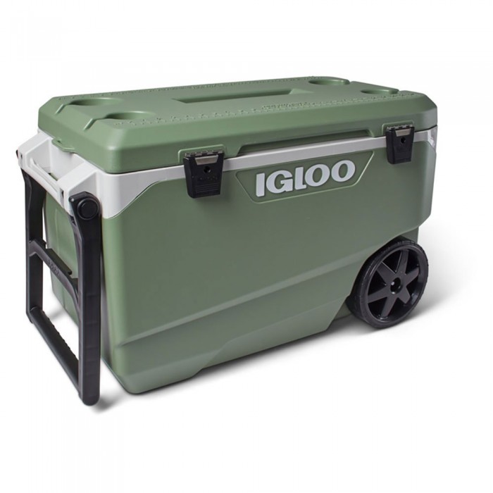 [해외]IGLOO COOLERS Latitude ECO Cool 85L 바퀴 달린 단단한 휴대용 쿨러 4140992202 Grey