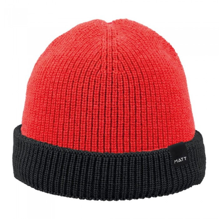 [해외]MATT Knit Mattstyle 비니 4141019602 Coral / Black