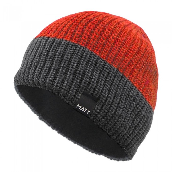 [해외]MATT Knit Mattwarm 비니 4141019606 Coral / Grey