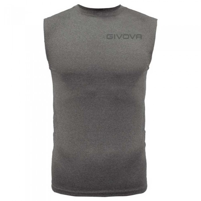 [해외]GIVOVA Corpus 1 민소매 베이스 레이어 4138167779 Dark Grey Melange