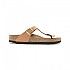 [해외]BIRKENSTOCK Gizeh Vegan Birko-Flor Nubuck 샌들 140702247 Pecan