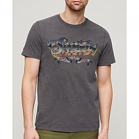 [해외]슈퍼드라이 Rock Graphic Band 반팔 티셔츠 140588528 Charcoal Grey