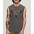 [해외]슈퍼드라이 Rock Graphic Band 민소매 티셔츠 140588531 Charcoal Grey