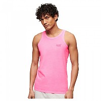 [해외]슈퍼드라이 Essential 로고 Neon 민소매 티셔츠 140900874 Dry Fluro Pink